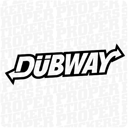 DUBWAY - subway - naklejka